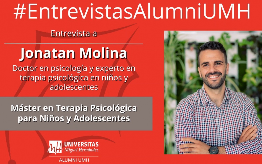 Jonatan Molina: vocación y especialización en terapia psicológica infantojuvenil